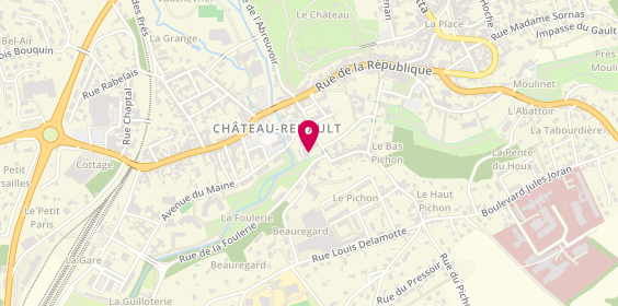 Plan de Eurorepar, 20 Rue Michelet, 37110 Château-Renault