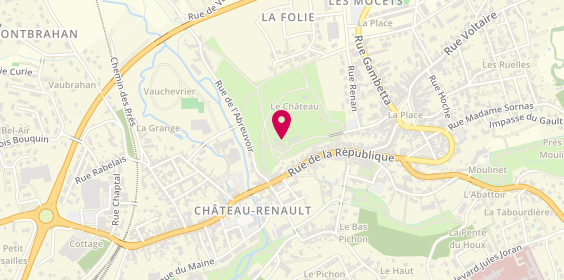 Plan de Garage du Centre, 29 Rue Victor Hugo, 37110 Château-Renault