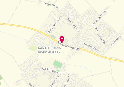 Plan de Garage du Centre, Herbault, 41000 Saint-Sulpice-de-Pommeray