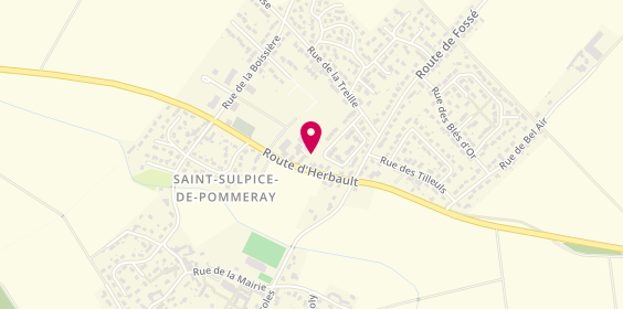 Plan de Garage Rousseau, 28 Route d'Herbault, 41000 Saint-Sulpice