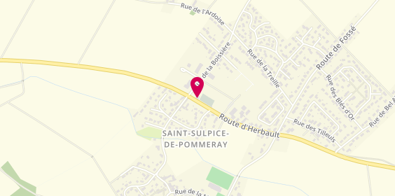 Plan de Alex Auto, 38 Route d'Herbault, 41000 Saint-Sulpice-de-Pommeray