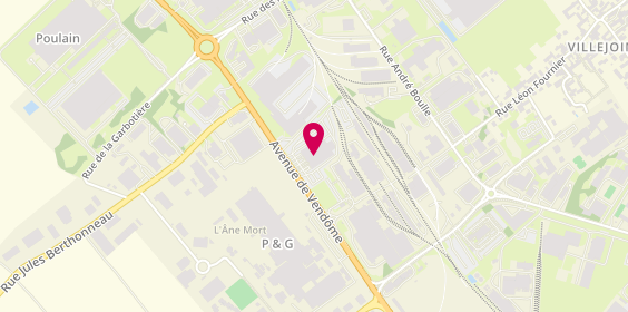 Plan de Renault Rent, 129 avenue de Vendôme, 41000 Blois