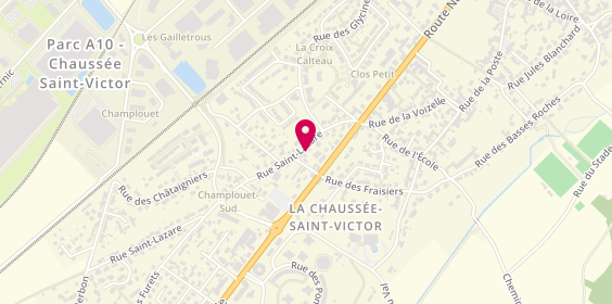 Plan de Carglass, Centre Commercial Route Nationale.152, 41260 La Chaussée-Saint-Victor