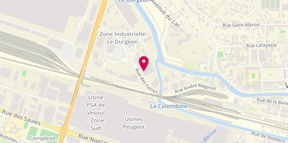 Plan de Avatacar, 4 Rue des Faines, 70000 Noidans-lès-Vesoul