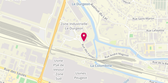 Plan de Isuzu, Rue des Faines, 70000 Noidans-lès-Vesoul