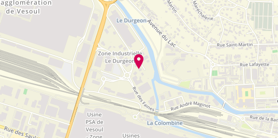Plan de Carrosserie Jeanroy, Zoning Industriel Vesoul Ouest, 70000 Noidans-lès-Vesoul