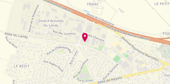 Plan de Garage Team Auto 56, Zone Artisanale du Landy
Rue des Lavandières, 56450 Theix-Noyalo