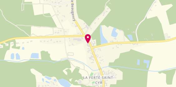 Plan de Access - TotalEnergies, 20 Rue Faubourg de Bretagne, 41220 La Ferté-Saint-Cyr