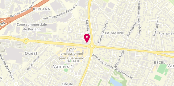 Plan de Midas VANNES, 56 avenue de la Marne, 56000 Vannes
