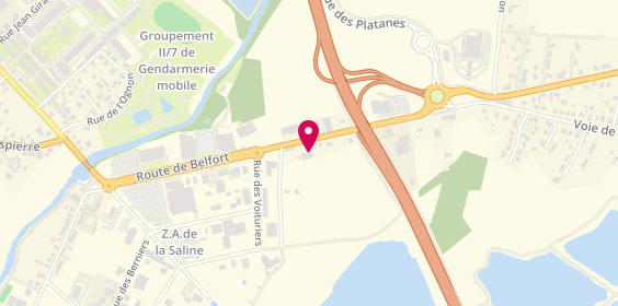 Plan de Bestdrive, 6 Route de Belfort, 70200 Lure