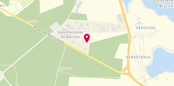 Plan de Motrio-Garage Daniel, Zone Artisanale Bisconte, 56680 Plouhinec