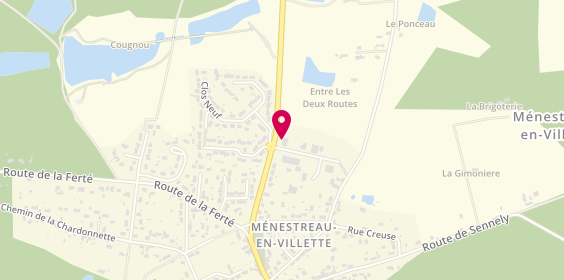 Plan de Auto Bello, 284 Route de Marcilly, 45240 Ménestreau-en-Villette
