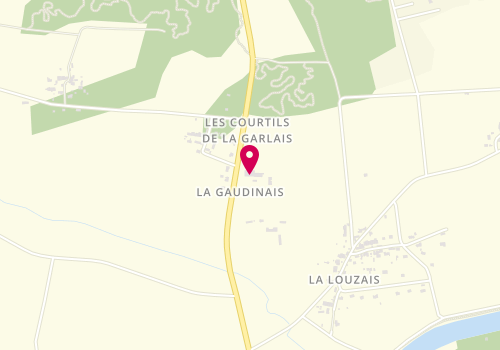 Plan de Langon Auto Services, Zone Artisanale la Gaudinais, 35660 Langon