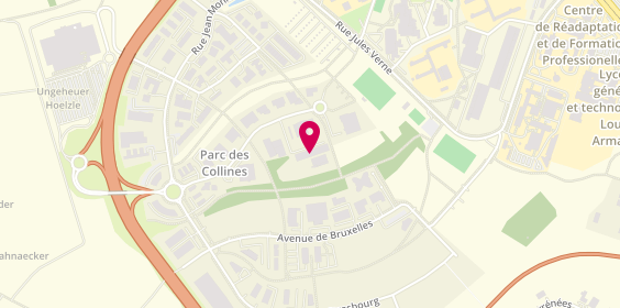 Plan de Sg Distri Auto, parc des Collines, 33 Rue Jacques Mugnier
Batiment 7, 68200 Mulhouse