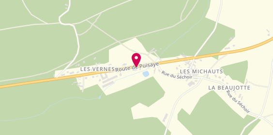 Plan de Carrosserie Denis Ricci, Les Vernes 13 Route Puisaye, 89240 Pourrain