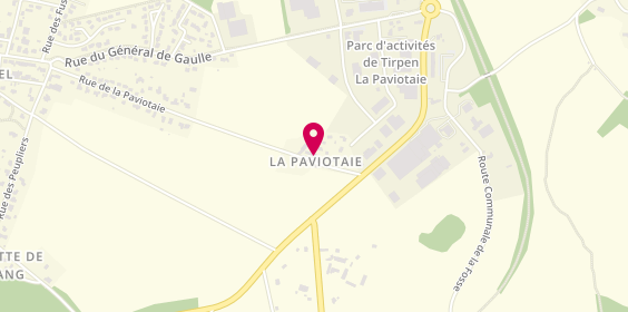 Plan de Garage Denos, Zone Artisanale de la Paviotaie, 56140 Saint-Marcel