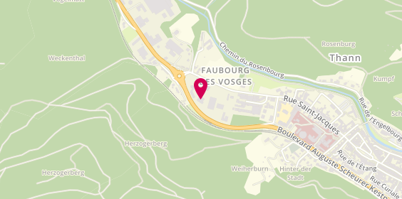 Plan de Les Ateliers Latz, 27 Faubourg des Vosges, 68800 Thann