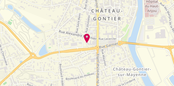 Plan de Gemy Chateau Gontier, 6 avenue Ambroise Paré, 53200 Château-Gontier-sur-Mayenne