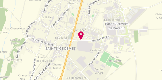 Plan de Langres Pneus, 5 Rue de l'Avenir, Centre Commercial Leclerc, 52200 Saints-Geosmes