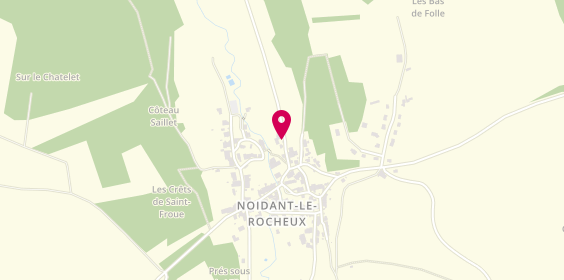 Plan de NOIDANT AUTO JEAN, Route de Vieux Moulin, 52200 Noidant-le-Rocheux
