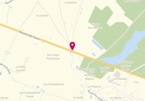 Plan de Motrio, 280 Route de Gien, 45110 Saint-Martin-d'Abbat