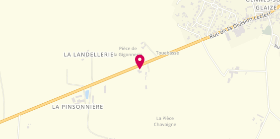 Plan de Auto Primo, Route de Château Gontier, 53200 Gennes-Longuefuye