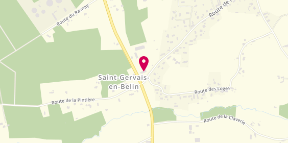 Plan de Carrosserie du Bélinois, 172 Route de Fromenteau, 72220 Saint-Gervais-en-Belin