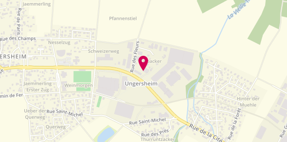 Plan de Auto Import Schoenn, 35 Bis Rue d'Ensisheim, 68190 Ungersheim