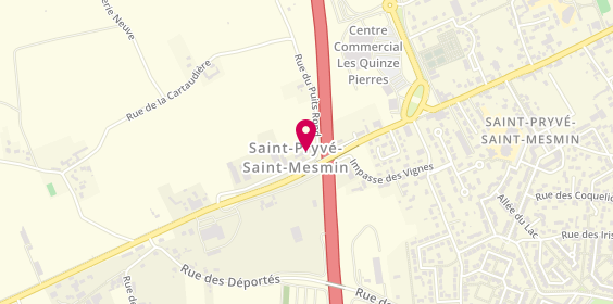 Plan de Autoroca, 301 Rue du Puits Rond, 45750 Saint-Pryvé-Saint-Mesmin