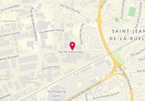 Plan de Carrosserie de Sonis 45, 38 Rue de la Batardière, 45140 Saint-Jean-de-la-Ruelle