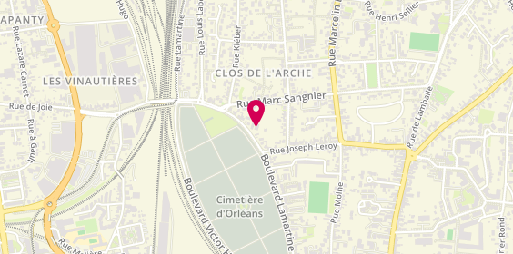 Plan de Meca Tronic Eng Center, 76 Boulevard Lamartine, 45400 Fleury-les-Aubrais
