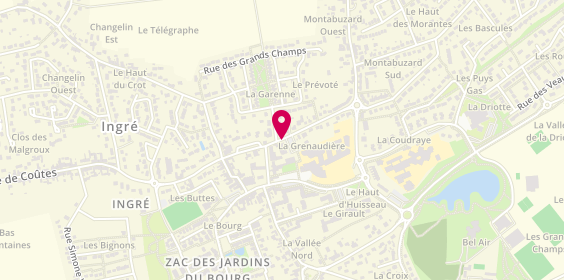 Plan de Asg 45, 4 Rue du Chateau d'Eau, 45140 Ingré
