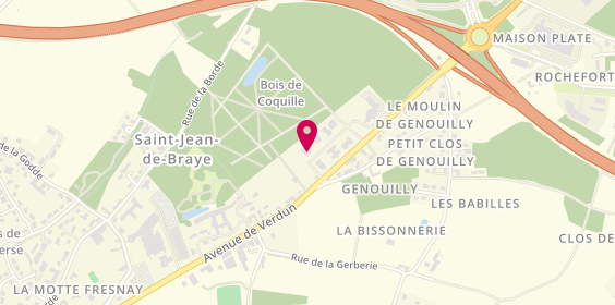 Plan de Garage du Grand Coquille, 13 Allée du Grand Coquille, 45800 Saint-Jean-de-Braye