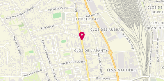 Plan de La Chapelloise, 274 Rue du Faubourg Bannier, 45400 Fleury-les-Aubrais