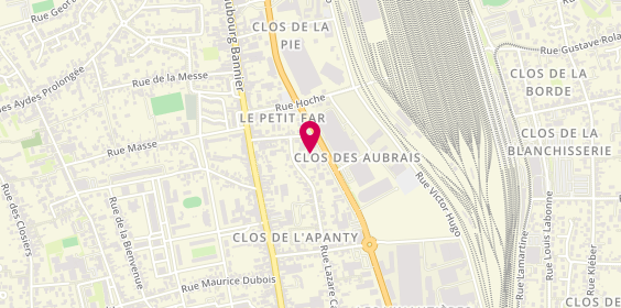 Plan de Proglass, 37 Rue André Dessaux, 45400 Fleury-les-Aubrais