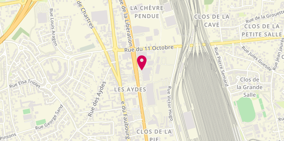 Plan de Kia | Orléans - Automart 45, 30 Bis Rue André Dessaux, 45400 Fleury-les-Aubrais