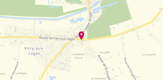 Plan de Access - TotalEnergies, 5 Route de Fay, 45530 Vitry-aux-Loges