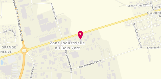 Plan de BestDrive - Kertrucks Pneus, 6 Rue Denis Papin Zone Industrielle Du, 56800 Ploërmel