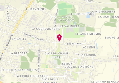 Plan de Venot Assistance Dépannage, 388 Rue de Curembourg, 45400 Semoy