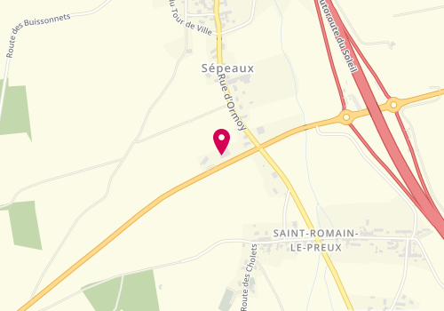 Plan de RENAULT, 2 Route de Montargis, 89116 Sépeaux