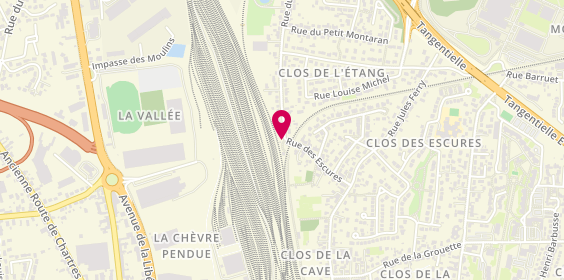 Plan de Diag-auto45, 11 Bis Rue des Escures, 45400 Fleury-les-Aubrais