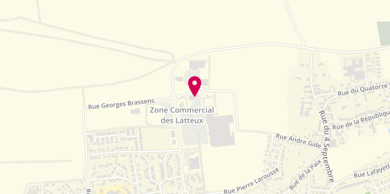 Plan de Speedy, Les Latteux, Parking Centre Leclerc
Rue Olympe de Gouges, 89400 Migennes