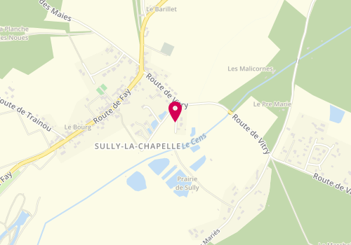 Plan de SARL M.I.C Autos, 5 Route Chene, 45450 Sully-la-Chapelle