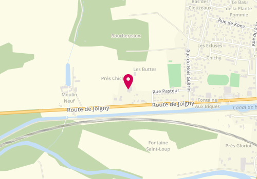 Plan de Garage Pellion, 53 Route de Joigny, 89210 Brienon-sur-Armançon