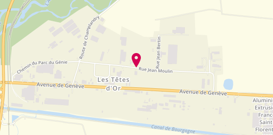 Plan de Le Relais de Bourgogne, 10 Avenue Jean Moulin, 89600 Saint-Florentin