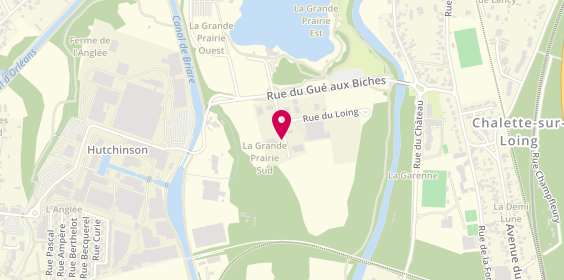 Plan de Chalette Carrosserie, 11 Rue de la Grande Prairie, 45120 Châlette-sur-Loing