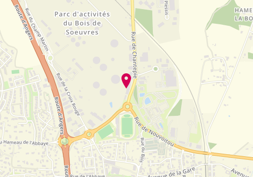 Plan de SARL Garage Denarnaud, 9 et 11 Rue de Chantepie, 35770 Vern-sur-Seiche