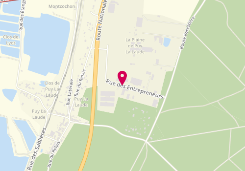 Plan de Negoloc Vp45, 11 Bis Rue des Entrepreneurs, 45210 Fontenay-sur-Loing