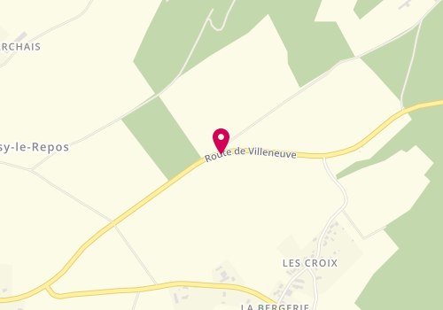 Plan de Phil-auto, 6 Route Villeneuve, 89500 Bussy-le-Repos