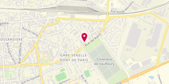 Plan de Garage Baudon frederic, 153 Rue de Paris, 53000 Laval